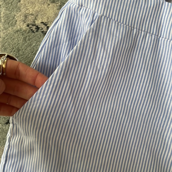 Cute Stripped wide leg Jumpsuit- worn 1 time- XS- purchased at Saks - Picture 5 of 9